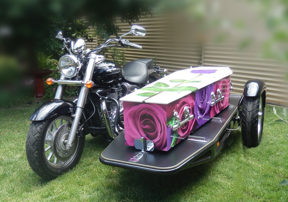 Motorbike Hearse – Barossa Funerals